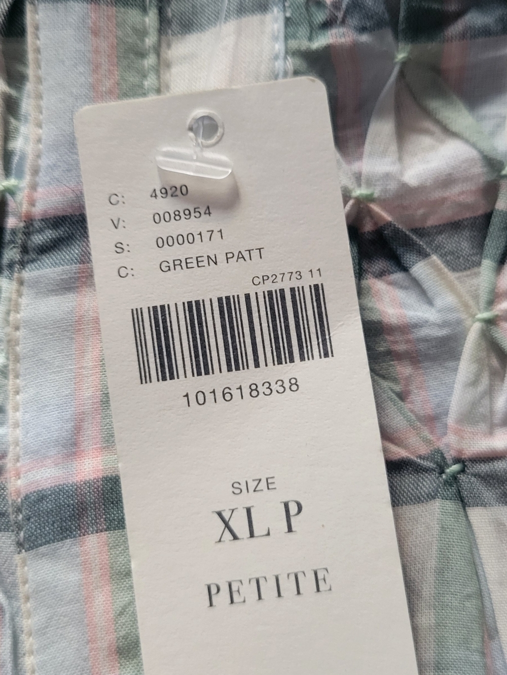 NWT Anthropologie Short Sleeve Button Size XLP - Picture 6 of 11